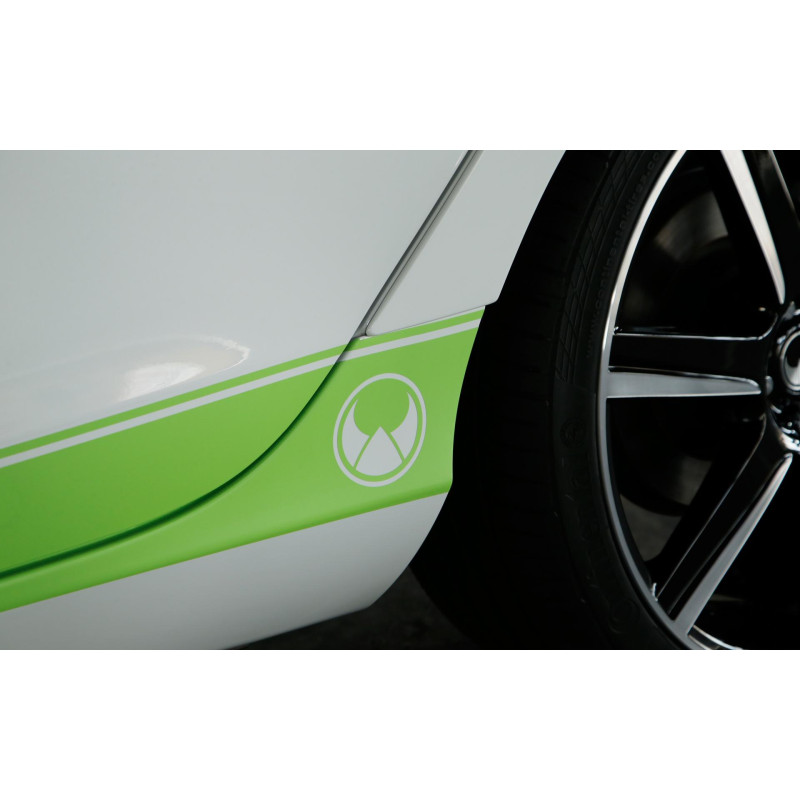 HEICO Volvo V40 pasy dekoracyjne boczne czarne białe srebrne