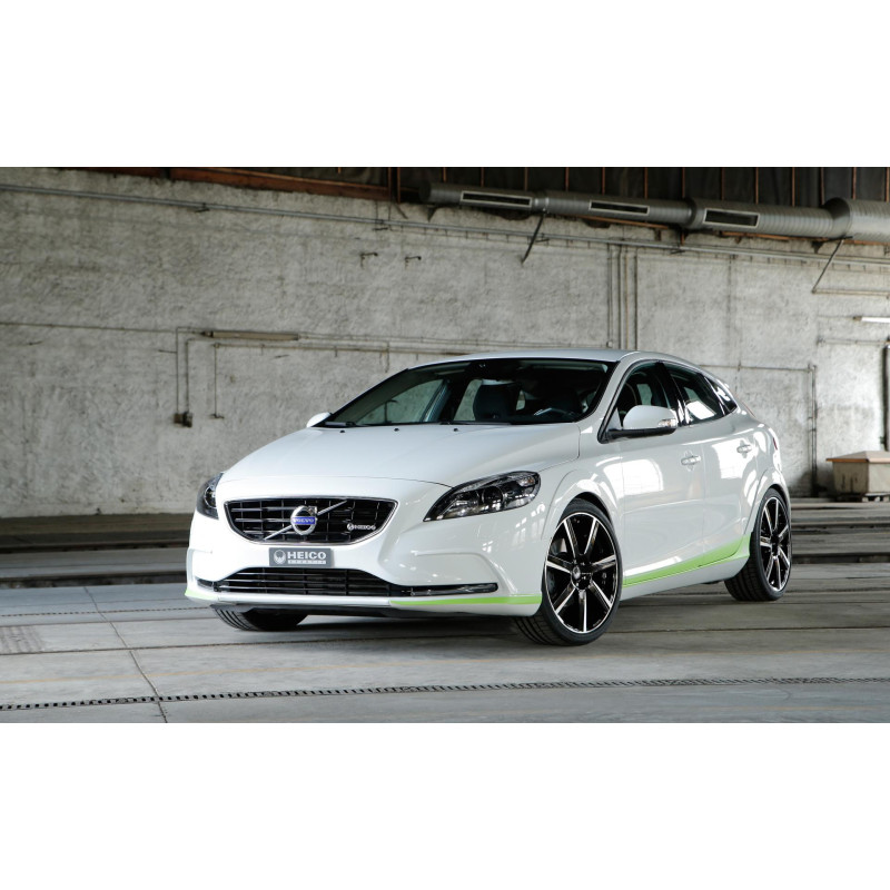 HEICO Volvo V40 pasy dekoracyjne boczne czarne białe srebrne