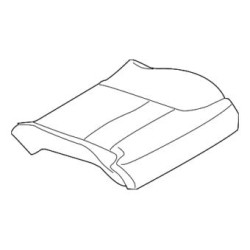 VOLVO XC90 II poszycie siedzisko tapicerka fotel kierowcy