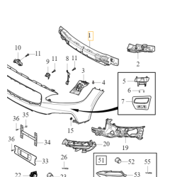 VOLVO S90 V90 S90L pianka absorber zderzaka przód OE 31383902
