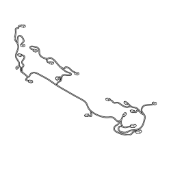 VOLVO S90 wiązka przewodów zderzak przedni 32245567 OE