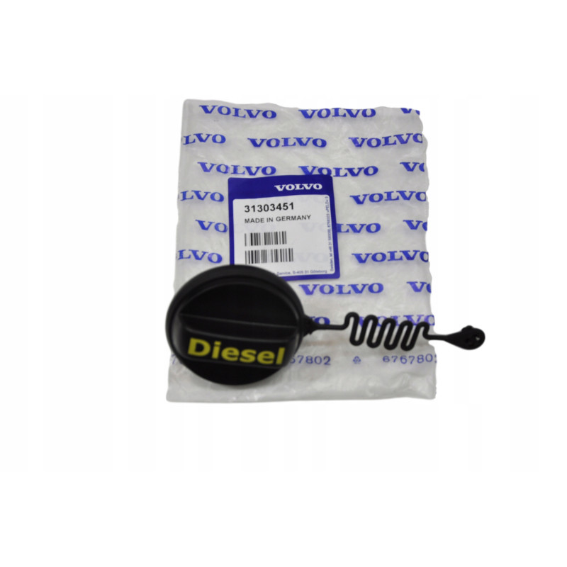 VOLVO S40 V50 korek wlewu paliwa diesel uchwyt OE
