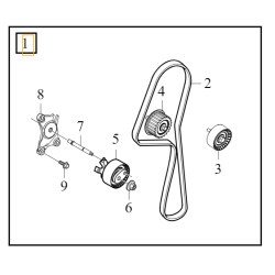 VOLVO V60 XC60 S90 V90 XC90 II original Steuersatz 2.0D OE