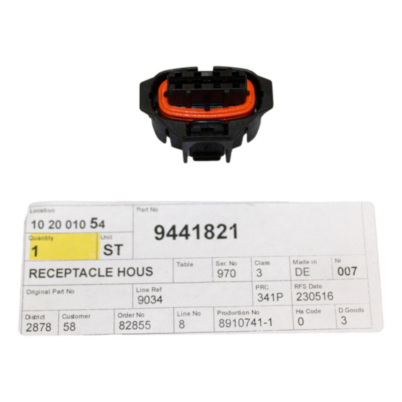 VOLVO S40 V50 S60 V70 S80 XC60 Luftmassensensor Stecker 4 PIN OE