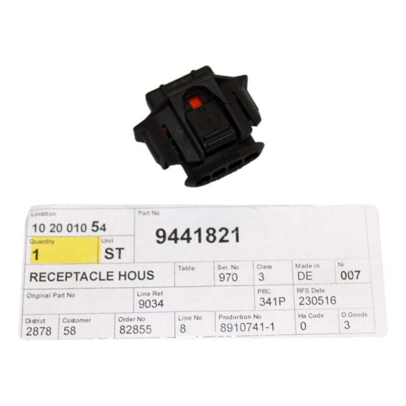 VOLVO S40 V50 S60 V70 S80 XC60 Luftmassensensor Stecker 4 PIN OE