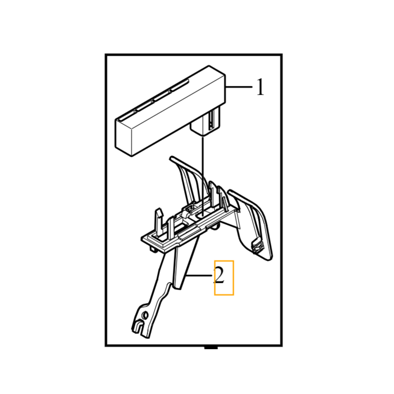 VOLVO XC90 II Antennenhalterung schlüssellose Zentralverriegelung hinten OE