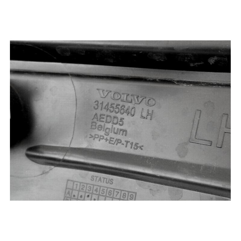 VOLVO S60 III V60 II lewa kratka atrapa halogen zderzaka przód OE 31455640
