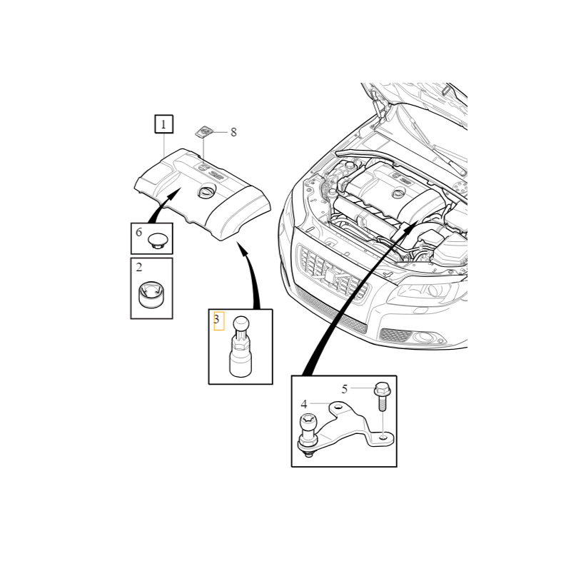 VOLVO XC60 XC90 V70 V60...