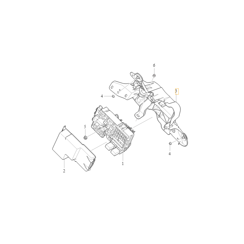 VOLVO V60 V60CC III skrzynka bezpiecznikowa 32231421