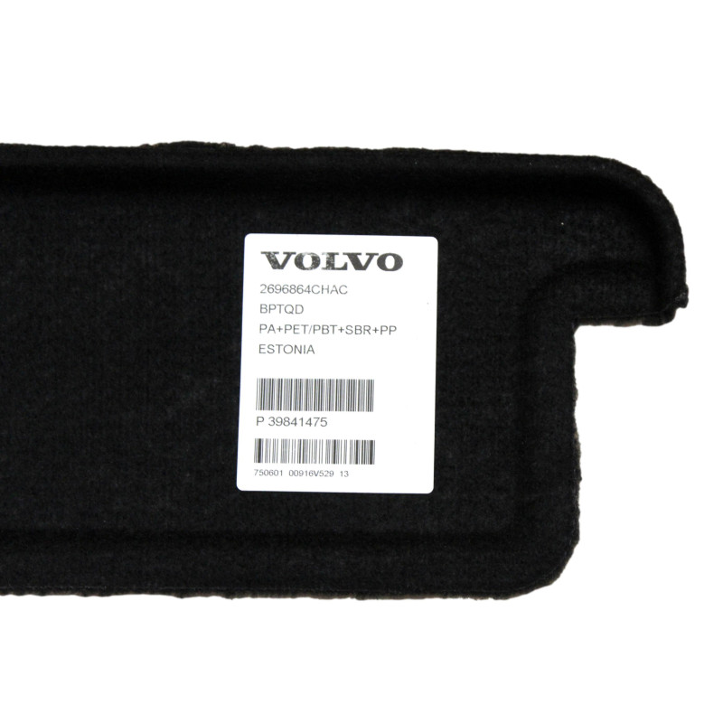 VOLVO V90 V90CC prawa wykładzina kanapy bagażnik czarny OE 39841475