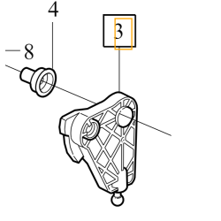 VOLVO C30 C70 S40 V50 kaseta drążka zmiany biegów M56 MMT6 OE
