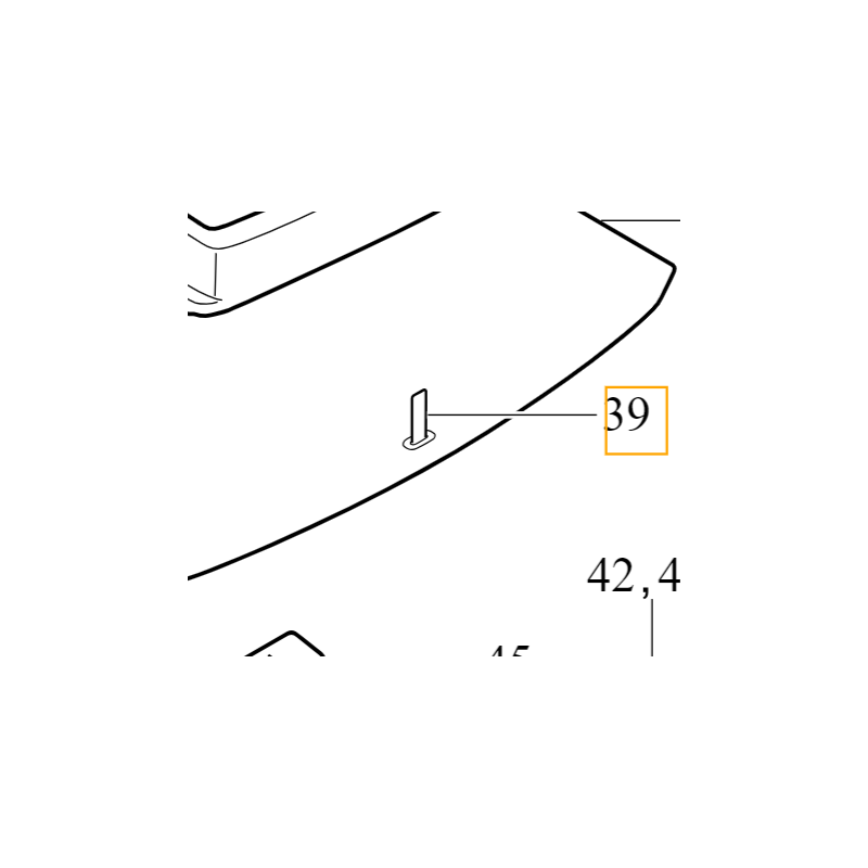 VOLVO V40 V40CC uchwyt...