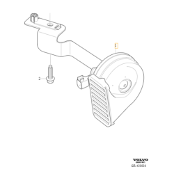 VOLVO C40 EX40 XC40 prawy sygnał klakson wysokotonowy OE 30747615 32274288