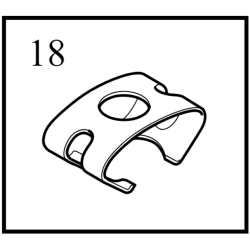 VOLVO EX30 C40 XC40 wspornik uchwyt przewodu hamulcowego OE 30622895