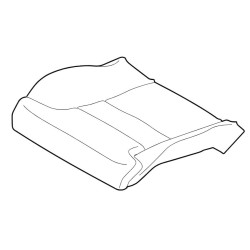 VOLVO S60 III V60 V60CC XC60 II lewe poszycie siedziska fotela OE 32338064