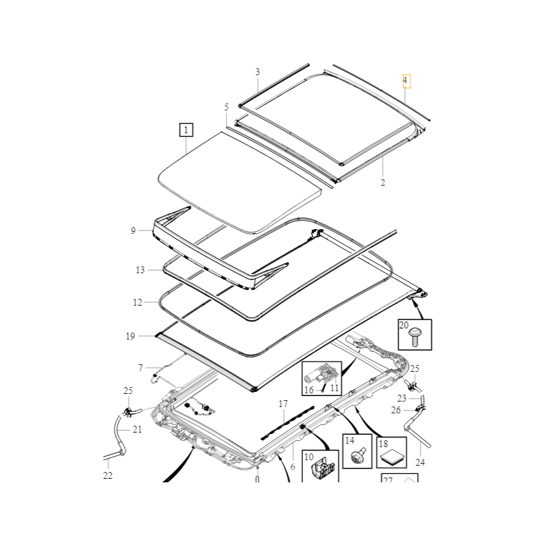 VOLVO XC90 II uszczelka...