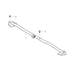 VOLVO V40 V40CC nakretka rozporki kielichów przód OE 988935
