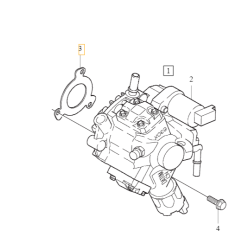 VOLVO C30 S40 V50 S80 V70 uszczelka pompy wtryskowej OE 8653671 30725672