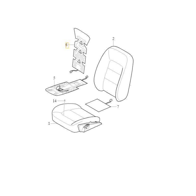 VOLVO S80 V70 mata grzewcza...