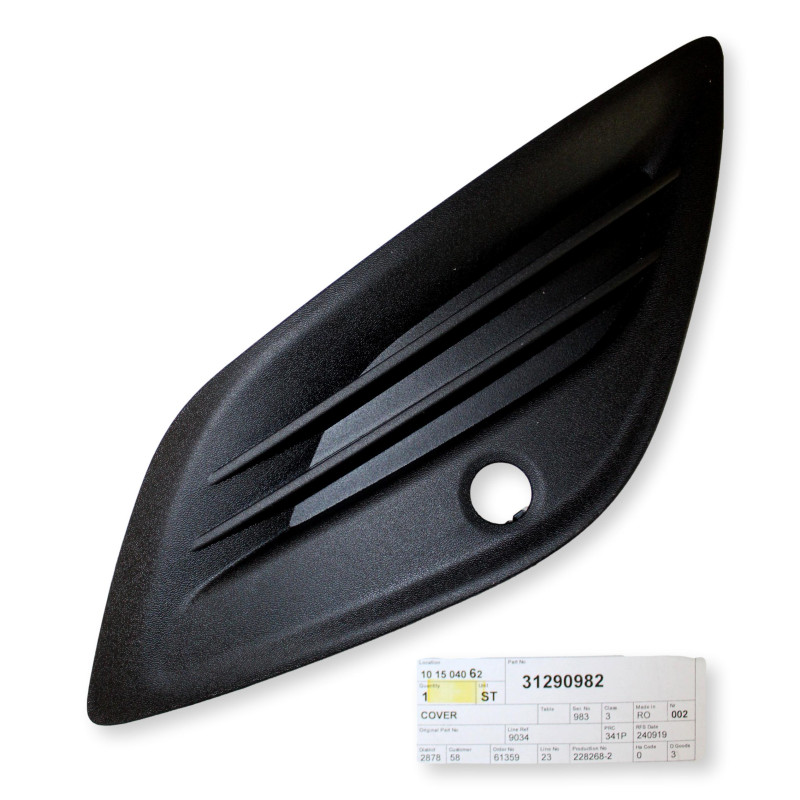 VOLVO S60 V60 R-DESIGN przednia prawa kratka zderzak OE 31290982