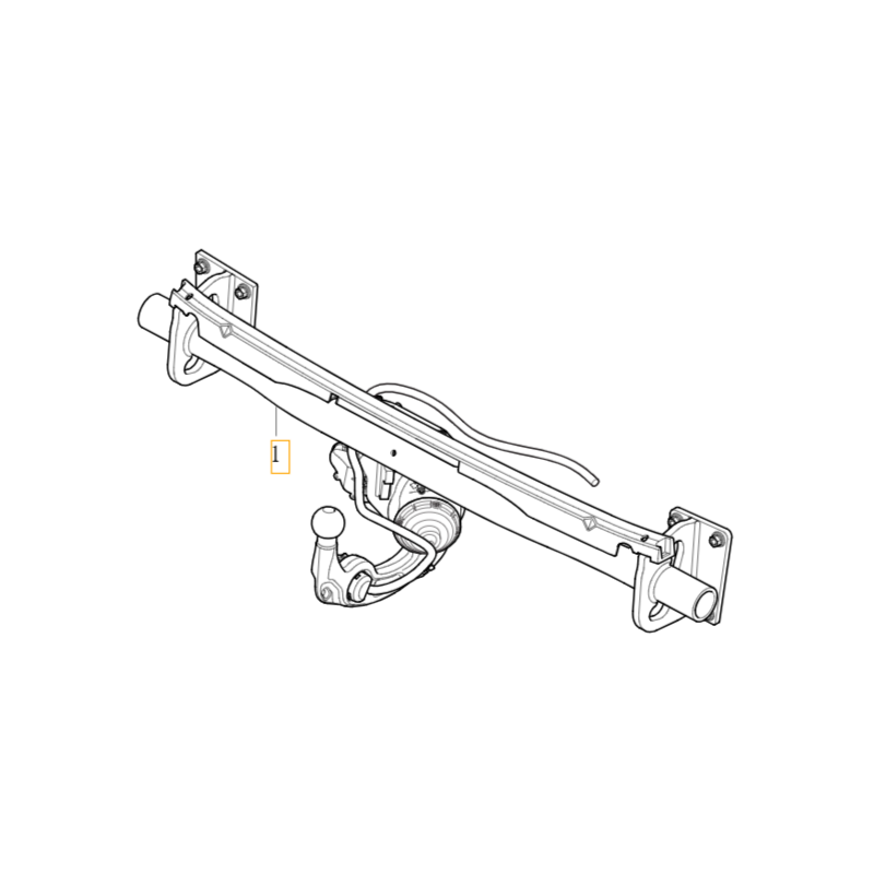 VOLVO V90CC składany hak holowniczy belka kula OE 32351385