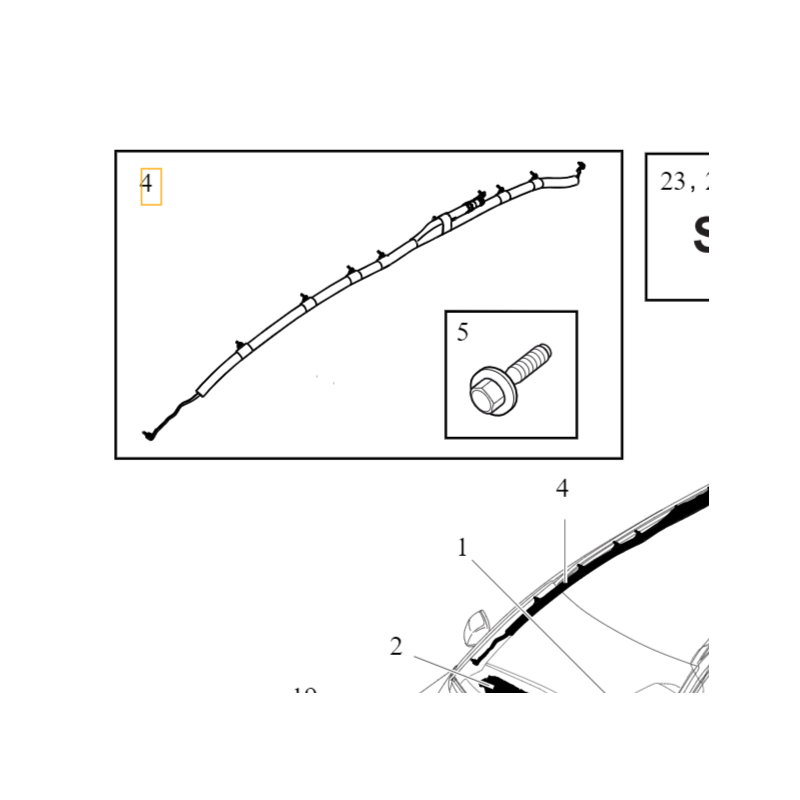 VOLVO XC40 poduszka AIRBAG kurtyna powietrzna lewa OE 32296284