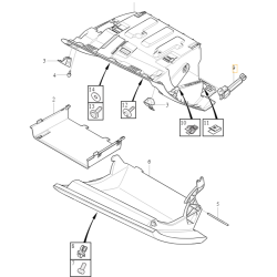 VOLVO XC90 V60 V60CC S60 XC40 siłownik schowka OE