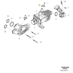 VOLVO S60 V60 S90 V90 XC40 XC60 XC90 czujnik ciśnienia MAP OE 31493966