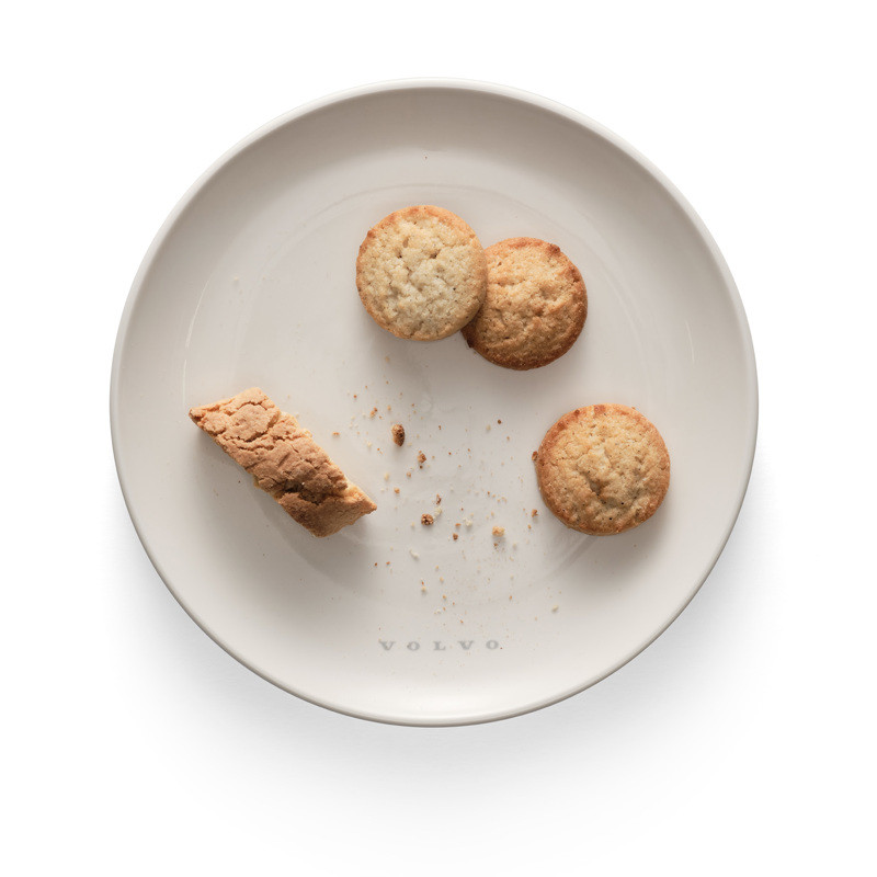 VOLVO oryginalny talerzyk zestaw talerzyków porcelana (4szt.) OE 32251760