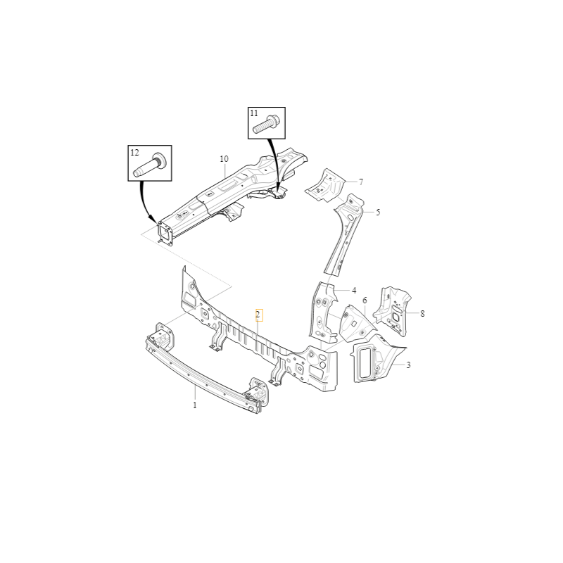 VOLVO XC60 II wzmocnienie...