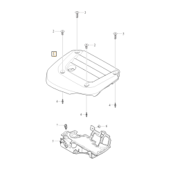 VOLVO XC40 górna pokrywa osłona silnika B420TX OE