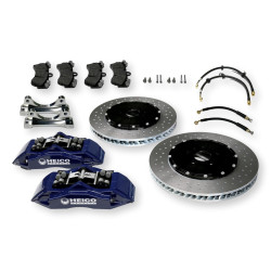 HEICO Volvo XC90 sportowe tarcze hamulcowe + klocki + zaciski kpl 396mm