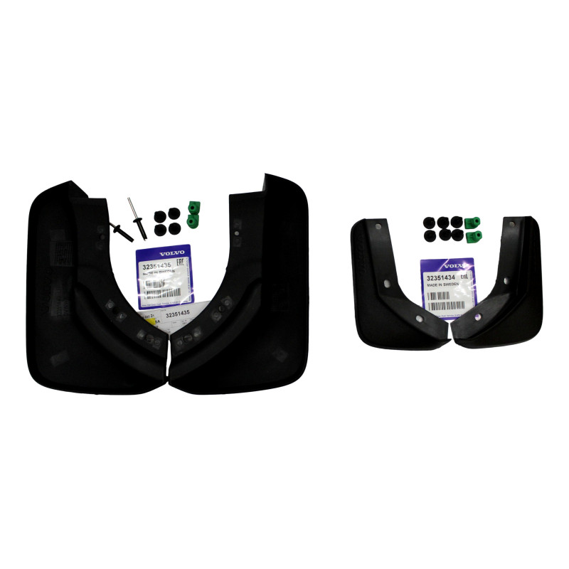 VOLVO S60 V60 III przednie + tylne chlapacze kpl OE