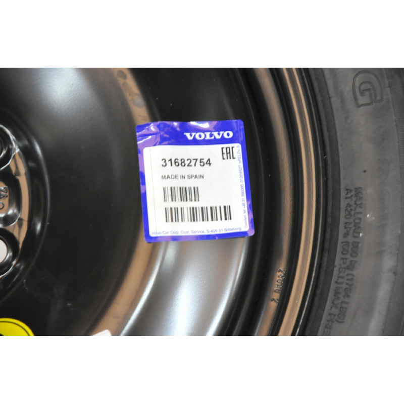 VOLVO S60 S90 V90 V90CC XC60 Koło zapasowe dojazdowe 18 kpl 32294592 OE