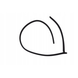 VOLVO XC60 II lewa uszczelka listwy progowej OE