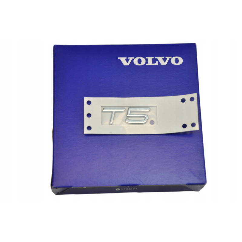 VOLVO C30 C70 S40 S60 S70 S80 V40 V50 Emblemat t5 na tylną klapę 9157135 OE