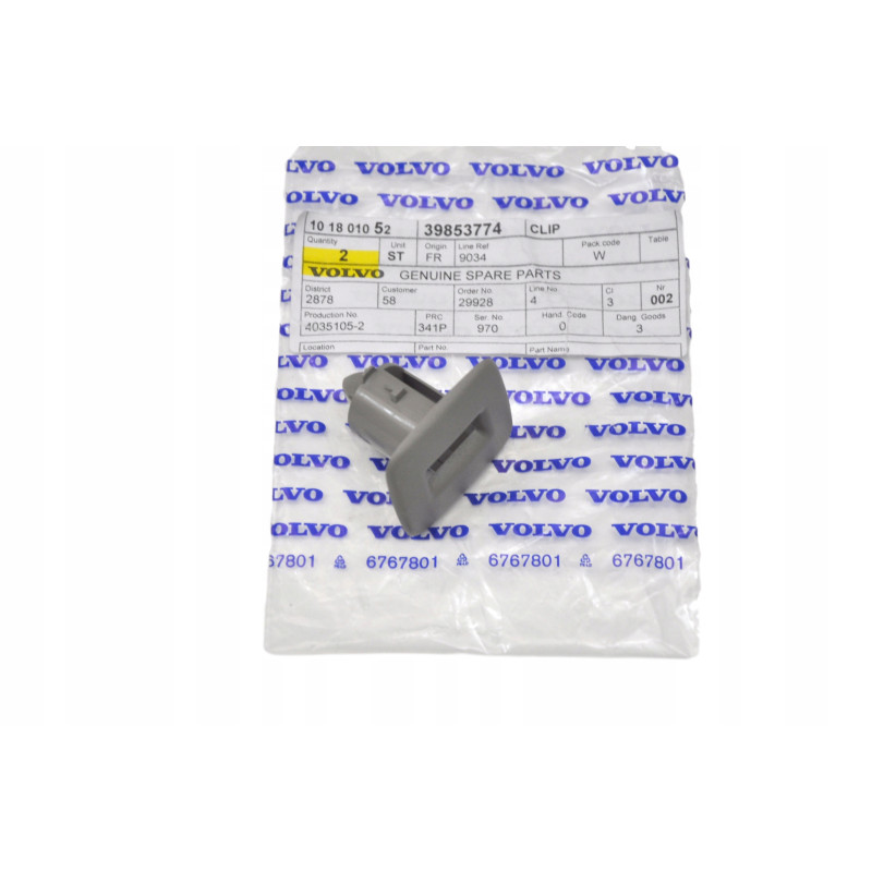 VOLVO S60 S60CC S80 Spinka podsufitki 39853774 OE