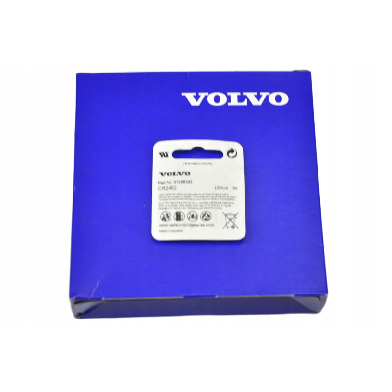 VOLVO C30 ELECTRIC C70 EX30 S40 V50 Bateria pilota kluczyka 31268333 OE