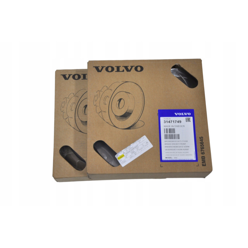 VOLVO V40 V40CC Tarcze hamulcowe przód 31471749 OE