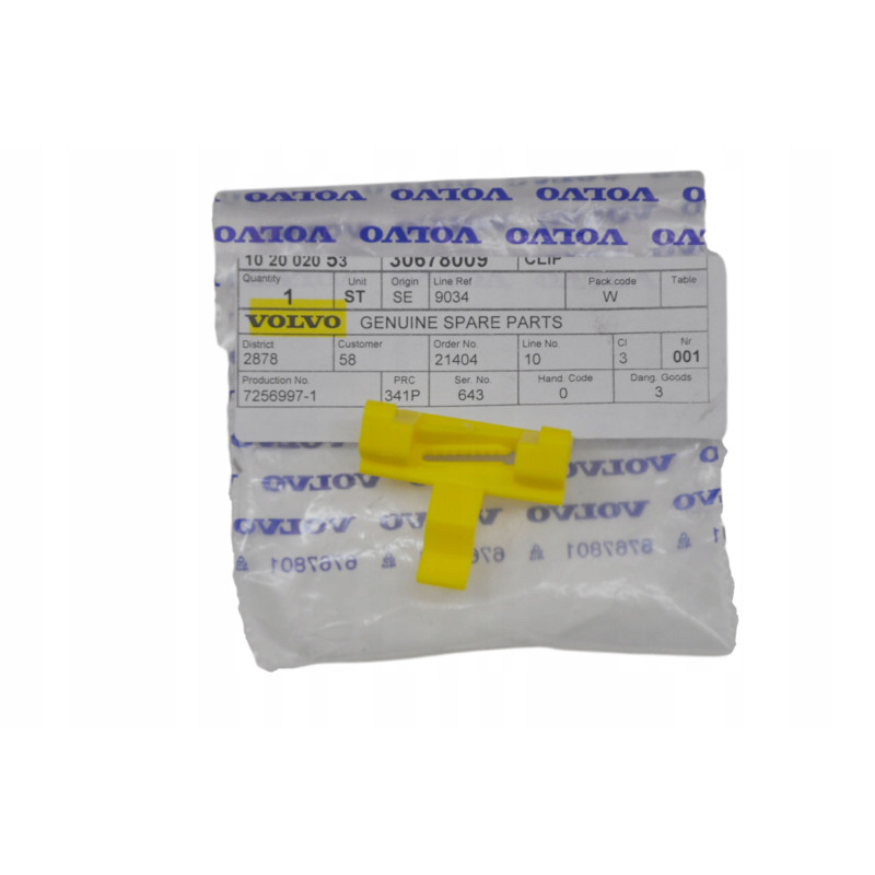 VOLVO S60 V70 XC70 spinka szyby czołowej OE