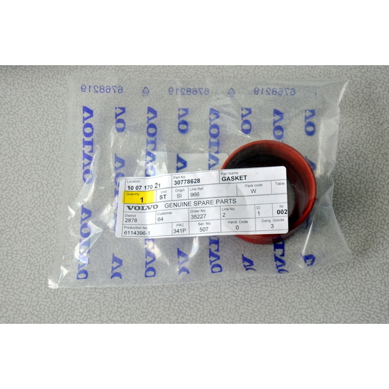VOLVO S60 V60 V70 XC XC70 XC90 Uszczelka rezonatora d5 30778628 OE