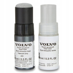 VOLVO C30 ELECTRIC Lakier sztyftmazak zaprawka titaniumgrey 455 31266535 OE