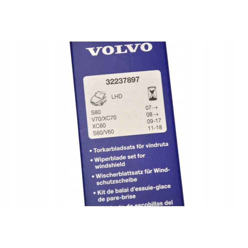 VOLVO S60 V60 S80 piora wycieraczek przód kpl OE