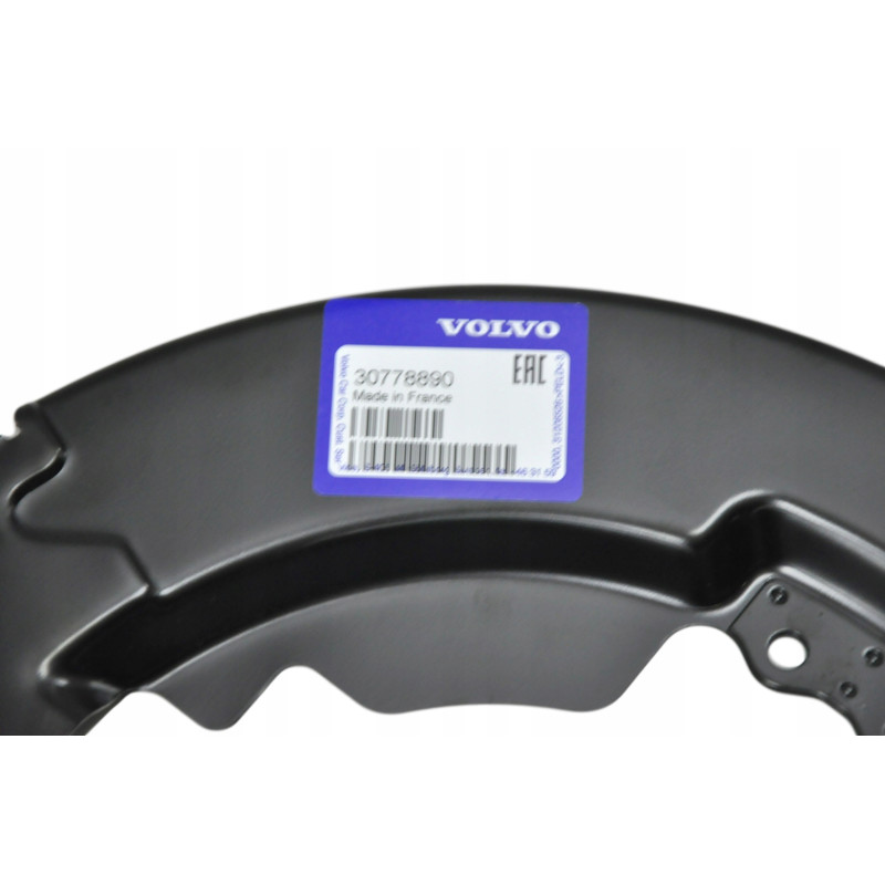 VOLVO C30 ELECTRIC C70 S40 V50 Osłona tarczy hamulcowej przód 30778890 OE