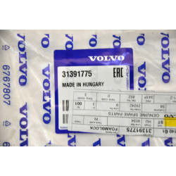 VOLVO S60 S60CC V60 V60CC Poziome wygłuszenie lewego błotnika 31391775 OE