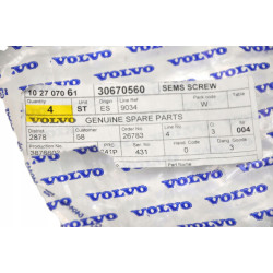 VOLVO POLESTAR 1 S60 S90 V60 V60CC Śruba sanek wózka silnika 30670560 OE