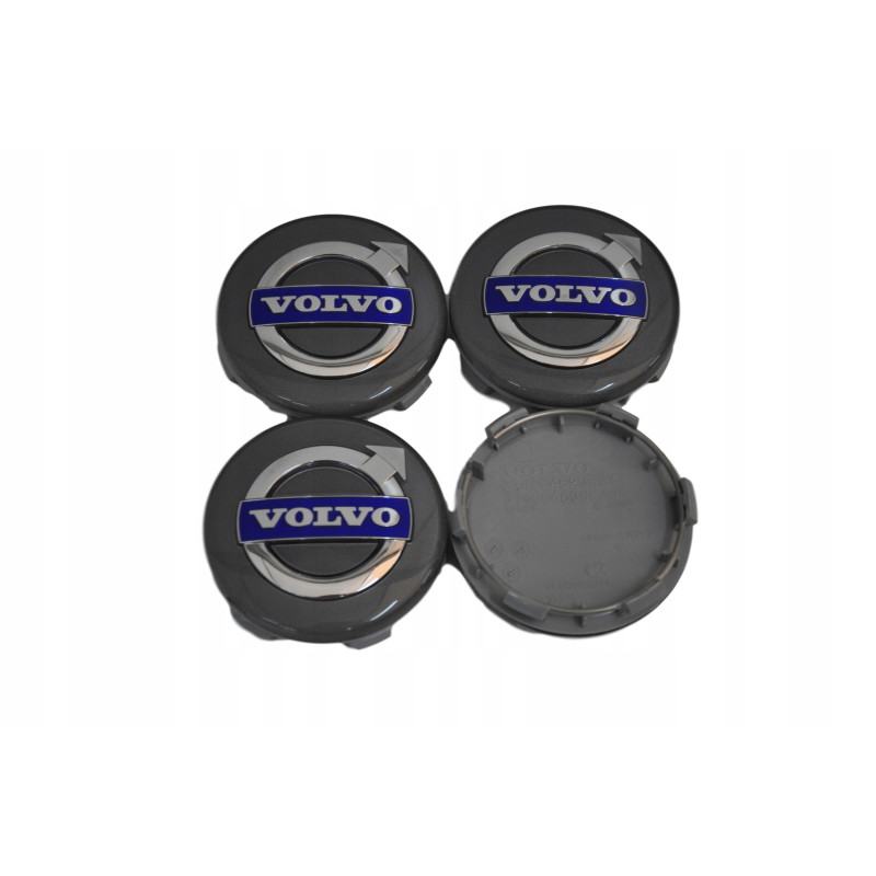 VOLVO S40 S60 V50 V60 V70 XC XC70 Dekielki felgi alu kpl szare 30671515 OE