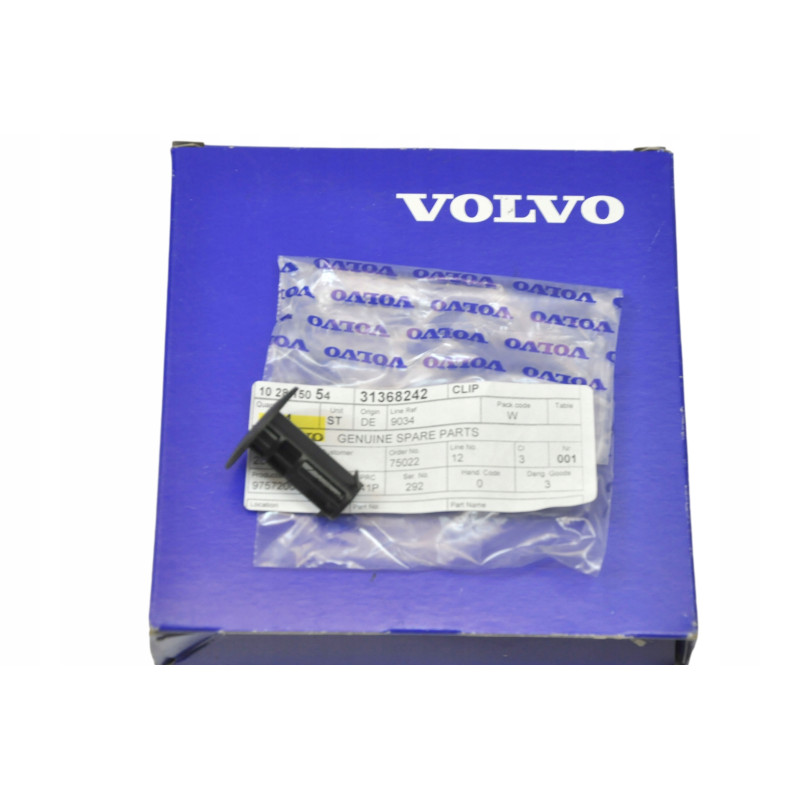 VOLVO EX40 XC40 POLESTAR 1 S60 Dluga spinka osłony silnika 31368242 OE