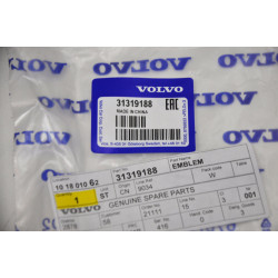 VOLVO C30 ELECTRIC C70 S40 S60 S60CC Emblemat osłona silnika 31319188 OE