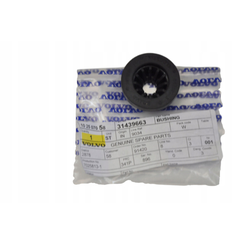 VOLVO C30 EX40 Poduszka gumka obudowy filtra powietrza 31439663 OE
